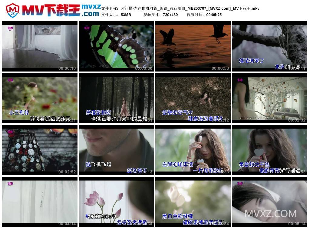 才让措-左岸的咖啡馆_国语_流行歌曲_MB203707